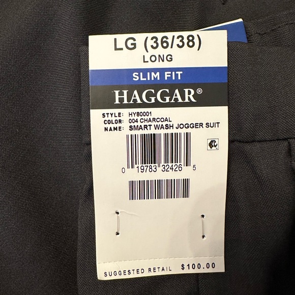 HAGGER Men’s Smart Wash Repreve Jogger Pants - Picture 3 of 5